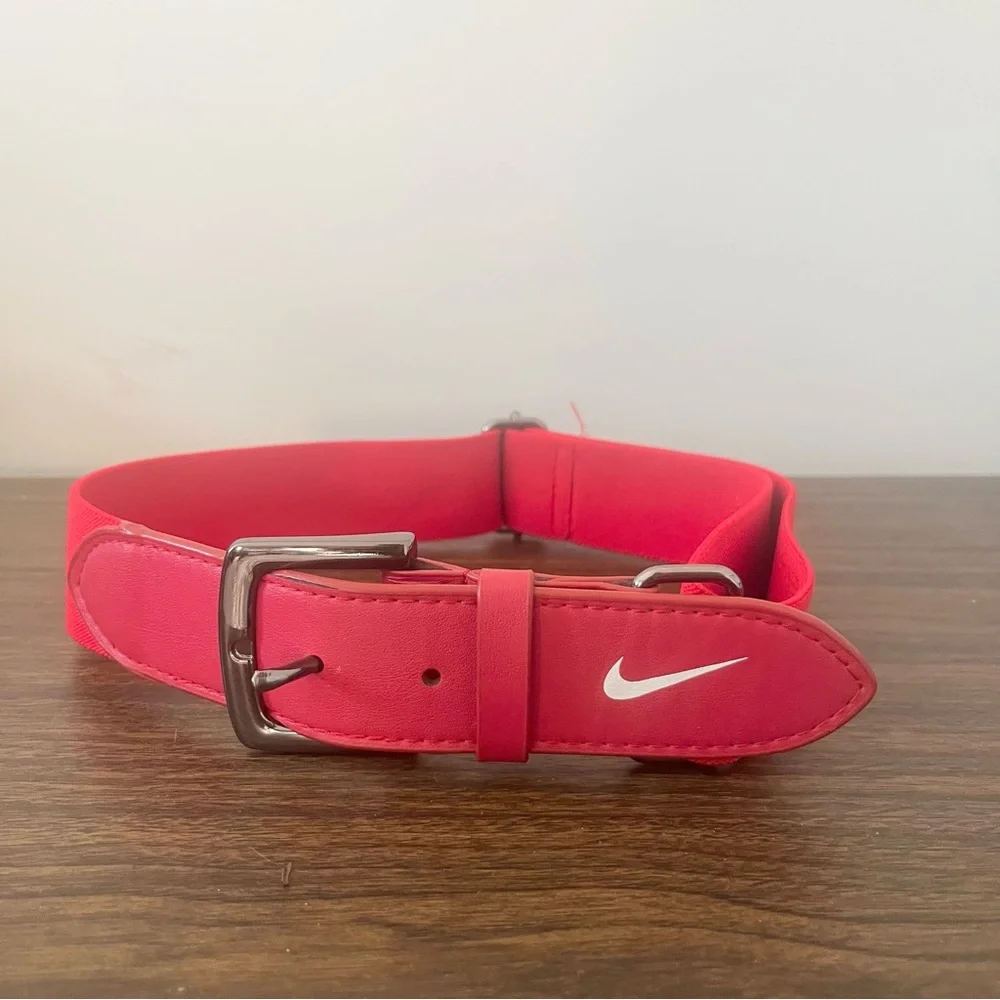 Nike Kids' Baseball Belt 3.0 in Red Adjustable Sports Athletic